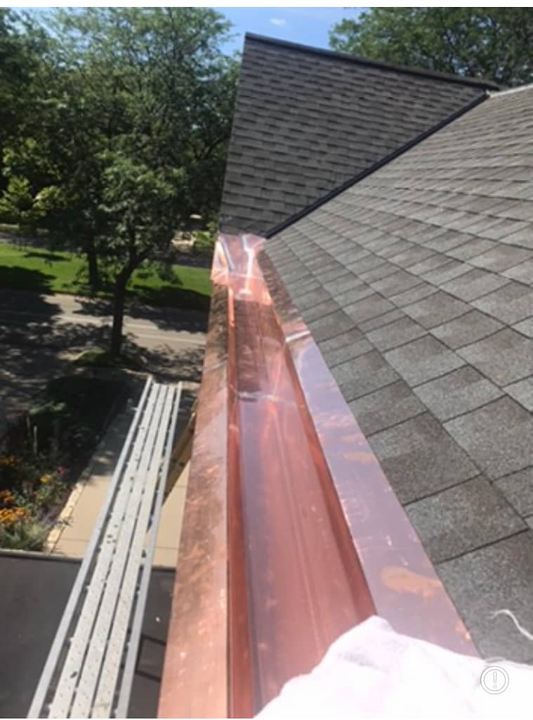 Copper Gutter Cleaning Services Milwaukee