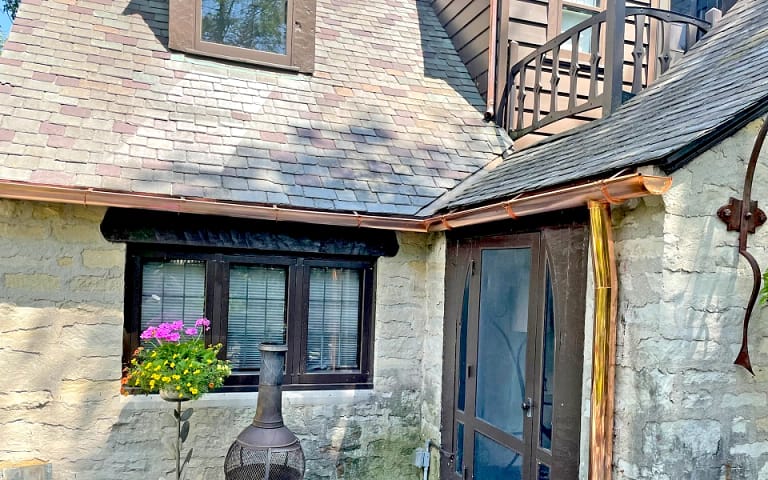 Renovated roof on Milwaukee home